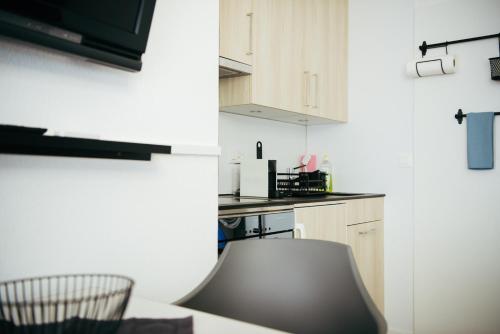 مطبخ, Feel Home Apartment 101 - Studio - 150 Meter zur Talstation Stockhütte (Feel Home Apartment 101 - Studio - 150 Meter zur Talstation Stockhutte) in Emmetten