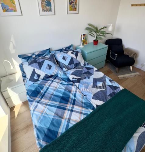 Navy Blue Apartment