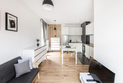 White Apartment With Terrace, Breslau (Foto 6)