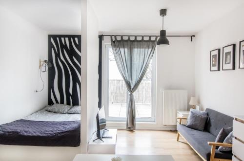 White Apartment With Terrace, Breslau (Foto 9)