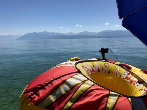 Appartement tout confort pieds dans l'eau avec vue imprenable , pause nature in Anthy-sur-Leman