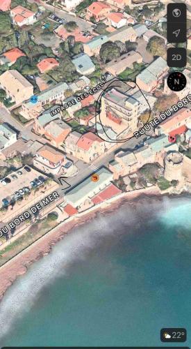 Casa Sanna, T2 waterfront Miomo, Cap Corse in Santa-Maria-di-Lota