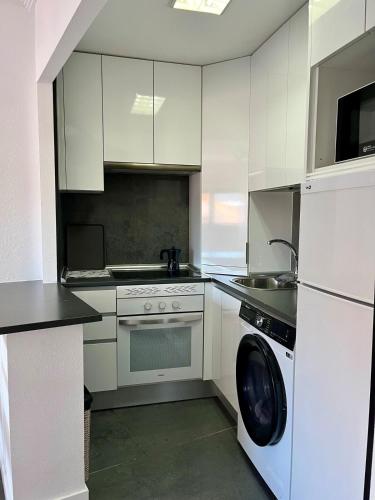 مطبخ, Apartamento turístico Vallecas (Apartamento turistico Vallecas) in فيلا دي فاليكاس