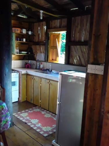 Kitchen, Tia's Bamboo Cottages Restaurant, Bar & Sulphur Spa in Saint George