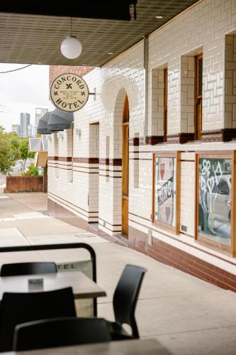 Exterior view, Hotel Concord in Drummoyne