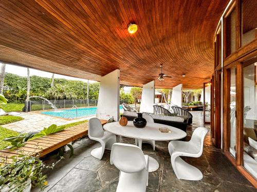 บริการและสิ่งอำนวยความสะดวก, Luxo e conforto para 12 pessoas em casa com cozinheiro e piscina in สวนอกาปุลโก