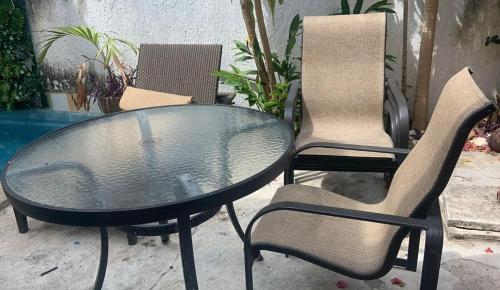 Accommodation in Cancun with a pool, TV, Wi-Fi, and AC, Cancún (foto 9)