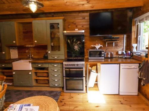 A szálláshely kívülről, Aurora Skies in Cresswell