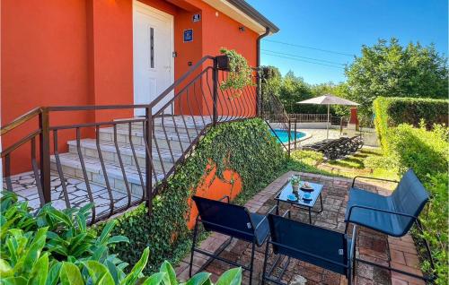 Viesnīcas āriene, Pet Friendly Home In Porec in Montizana