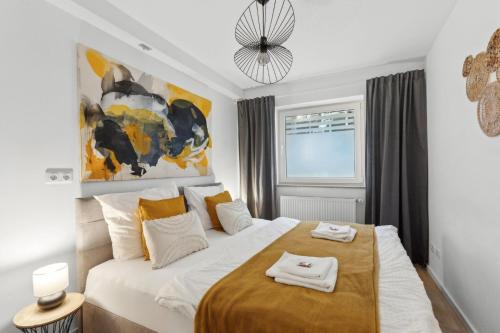 Stylisches 2-Zimmer Ambient Apartment in Alsternähe mit Kingsize-Bett & Schlafsofa, Hamburk (fotografie 6)