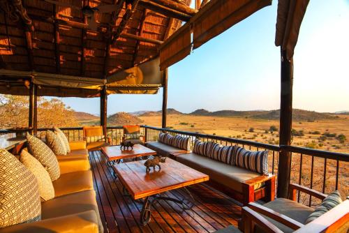 Terraza/balcón, Tshukudu Bush Lodge in Pilanesberg
