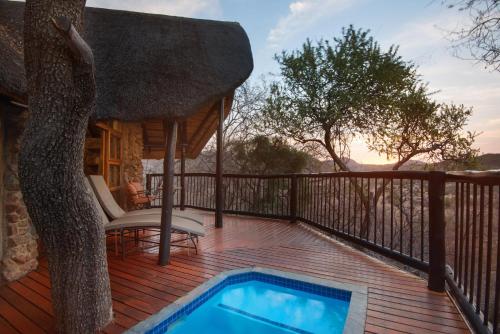 Piscina, Tshukudu Bush Lodge in Pilanesberg