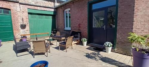 陽台/露台, La Maison de Mémé gîte 14 pers aux portes de la Baie de Somme (La Maison de Meme gite 14 pers aux portes de la Baie de Somme) in 維默地區圖爾