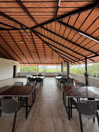 Étterem, Sriram Guesthouse Chikmagaluru in Maruthinagar