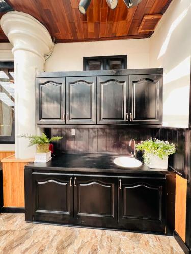 Homestay Thac Lien Khuong - 주방