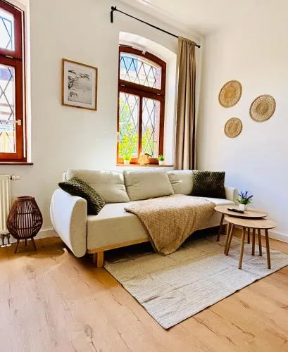 Stilvolles Boho Studio-Birgit S-Bahn-Wifi-Garten in Erfurt, Deutschland