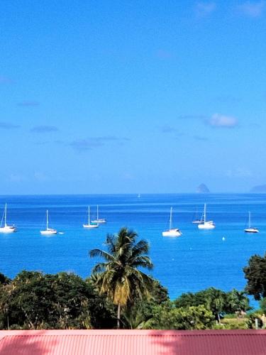Uitzicht, Studio, vue magique Sainte Anne Caritan in Sainte-Anne