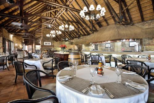 Restaurante, Bakubung Bush Lodge in Pilanesberg