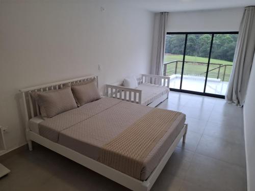 Balkons/terase, Ecolodge Muriqui - conforto e privacidade na sinfonia da Natureza in Sao Miguel Arcanjo