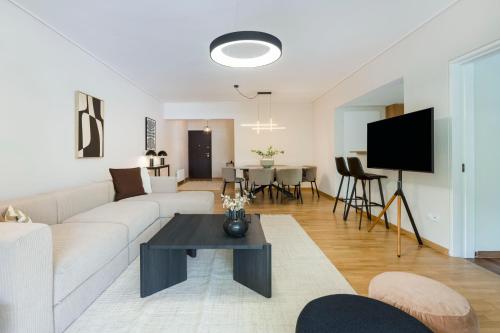 Light-Filled 3BR Flat in Marousi by UPSTREET, Atény (fotografie 4)