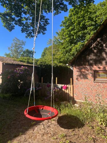 Jardín, Gemütliche Ferienwohnung mit eigenem Garten auf dem Lohoff (Gemutliche Ferienwohnung mit eigenem Garten auf dem Lohoff) in Schneverdingen