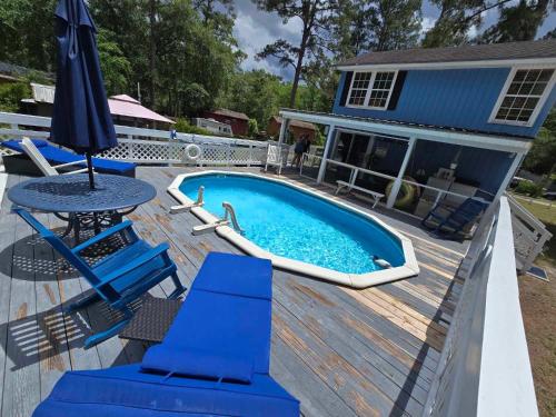 A szálláshely kívülről, Loft Style Home with Pool ATV Trails in Macclenny (Florida)