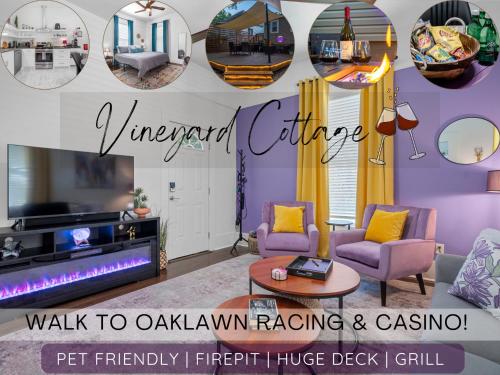 Vineyard Cottage-Pet Friendly & Walk to Oaklawn! in Hot Springs, Vereinigte Staaten von Amerika