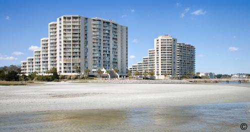 Beach, Ocean Creek Resort in North Myrtle Beach