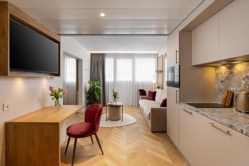 Cocina, Royal Manotel Hotel in Geneva