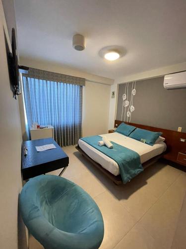 1 double bed