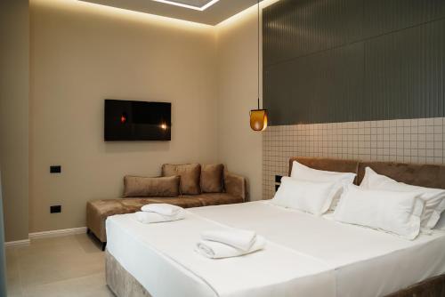 Chambre triple, deluxe, vue sur la mer