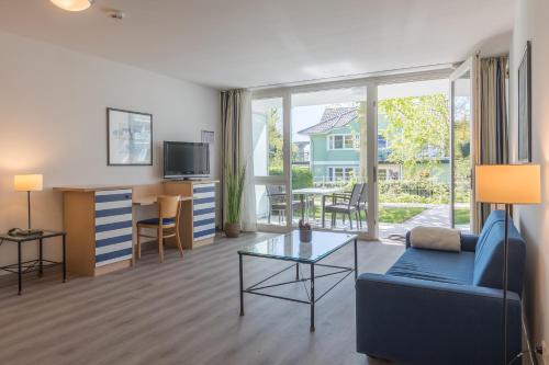 客房, Ferienwohnung Seebär an der Seebrücke Zingst - ruhig gelegen mit Terrasse (Ferienwohnung Seebar an der Seebrucke Zingst - ruhig gelegen mit Terrasse) in 青斯特