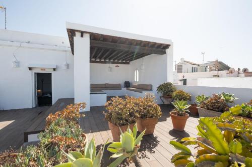 Erkély/terasz, El Palacio del Viento Apartamentos in Tarifa