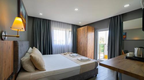 1 double bed