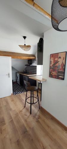 Alpine Stay Studio mansardé Chorrier Berriat Clinique Mutualiste - Location saisonnière - Grenoble