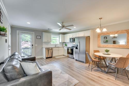 1 Block to Main St & River: Downtown Helen Condo