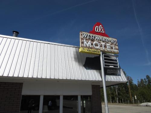 Al's Westward Ho Motel in West Yellowstone, USA