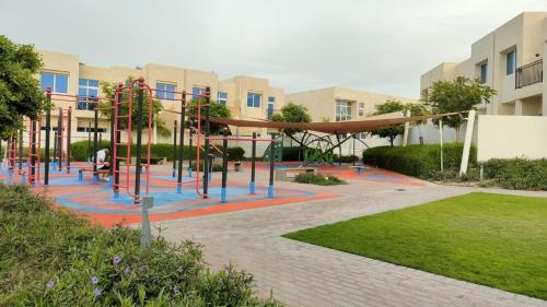 Playground, Damac Hills 2 - Villa Victoria 3BR Townhouse Pool Front & Waterpark in Damac Hills 2