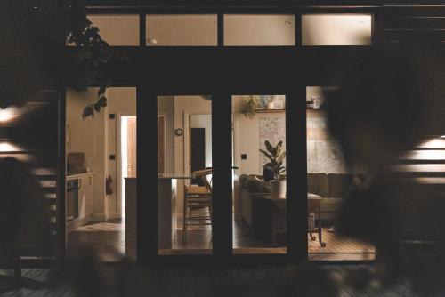 A szálláshely kívülről, The Lodge Burniston in Burniston