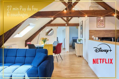 L'Infini Choletais - Netflix et Climatisation - Location saisonnière - Cholet