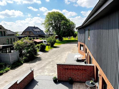 Exterior view, 1-Zi-App Lindenblute Busum 4km Nordsee Terrasse Parkplatz in Busumer Deichhausen
