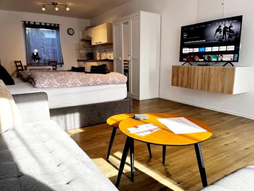 Facilities, 1-Zi-App Lindenblute Busum 4km Nordsee Terrasse Parkplatz in Busumer Deichhausen