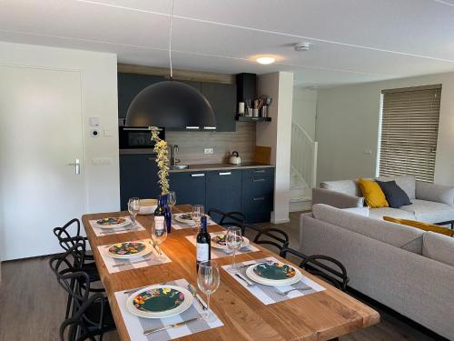 ห้องครัว, Chalet in Lochem near Forest  Cycling in โลเชม