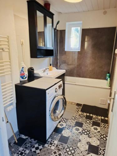 浴室, Normandie authentique & grand terrain - Mahéru (Normandie authentique & grand terrain - Maheru) in 穆蘭拉馬爾克