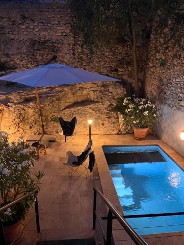 Kilátás, Maison de village en Provence Luberon in Saint-Saturnin-les-Apt