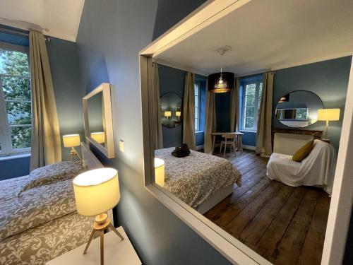 Manoir avec parc au bord du Trieux - Grand Appartement in Pontrieux