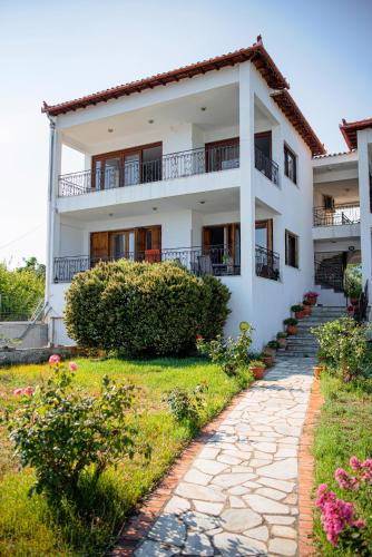 外部景觀, Pelion Beach House in 阿諾萊高尼亞