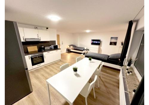 廚房, Nice Monteur Apartments Einbeck in 艾恩貝克