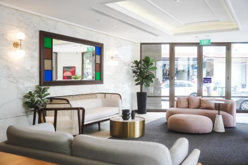 Lobby, STORIES Joo Chiat, a Hotel by Cove near MacPherson MRT Station