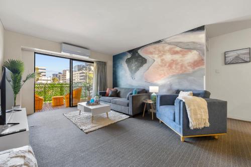 Stylish 2-Bedroom Apartment in the Heart of Perth – khách sạn tại Đông Perth